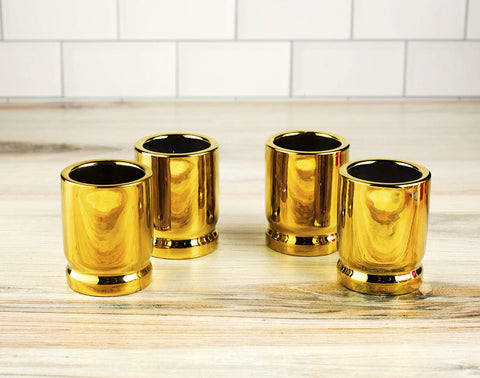 The Wine Savant shot glasses highlight 2 oz capacity for precise pours.