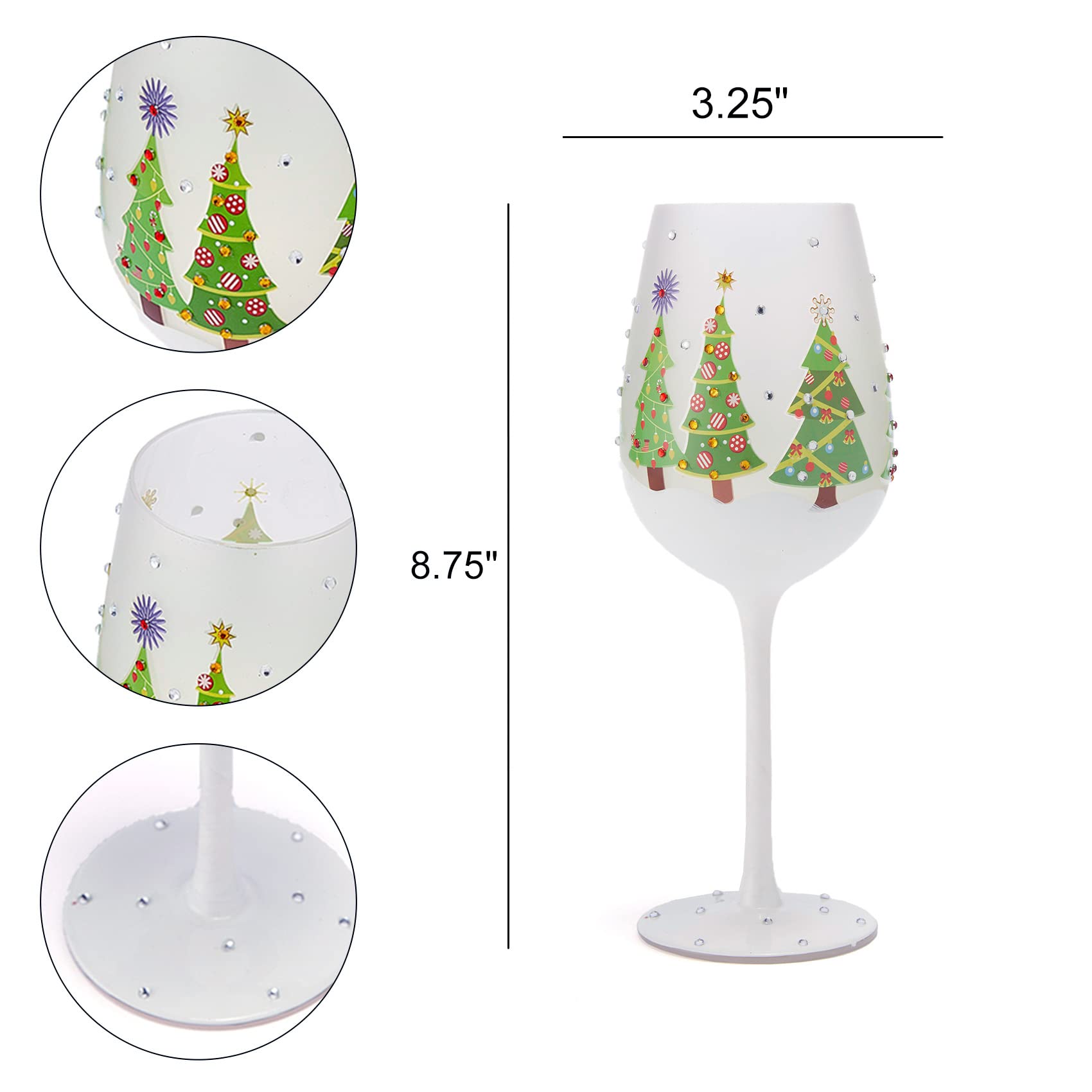 The Wine Savant winter wine glasses capture seasonal charm for cozy fireside evenings.