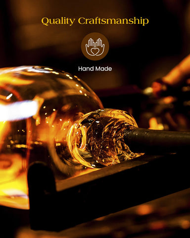 The Wine Things Galaxy decanter helmet-top angle highlights its futuristic silhouette.