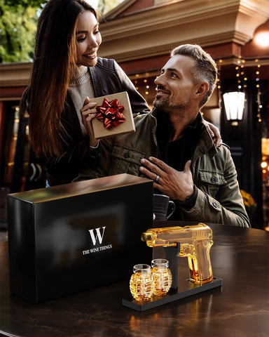 The Wine Things gift for men concept showcasing the set as a thoughtful present.