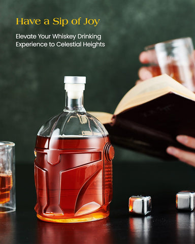 Home bar display piece from The Wine Things adds character and collectible appeal.