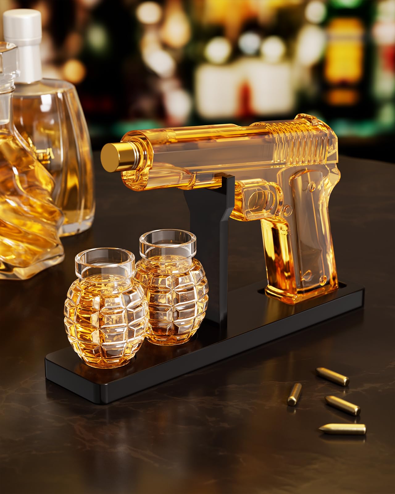 The Wine Things lead-free glass makes this set a safe, stylish gift.