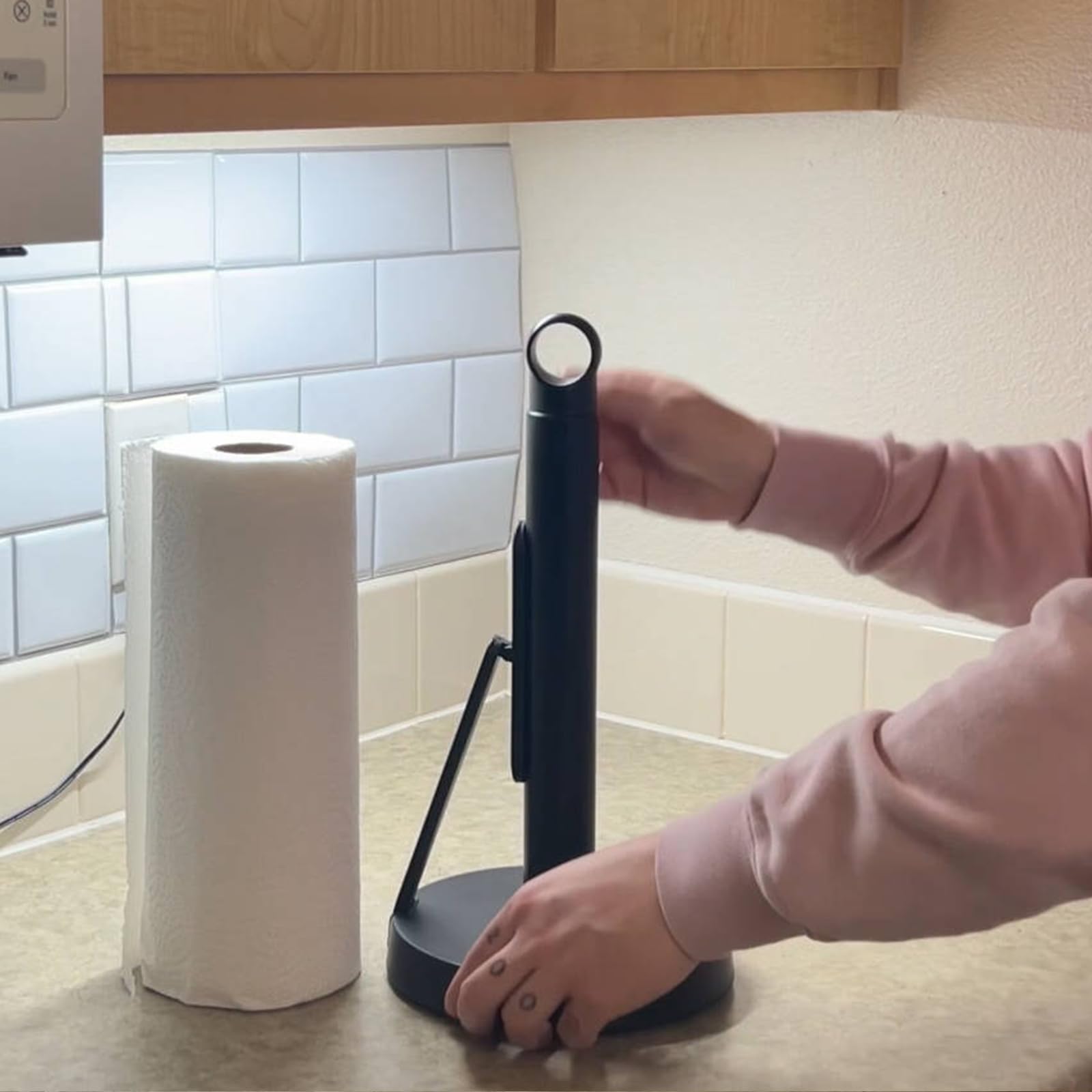 theaoo fits all paper towel rolls with flexible design