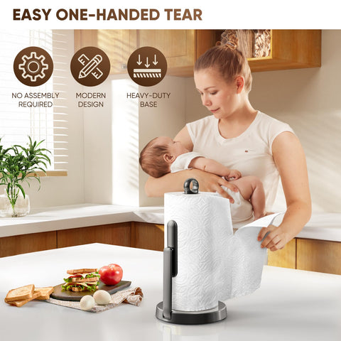 theaoo stainless steel dispenser features ring handle for easy movement