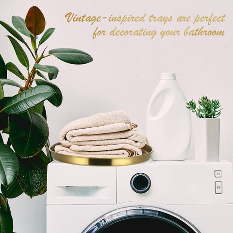 Thenshop vanity and bathroom counter display tray showing tidy arrangement