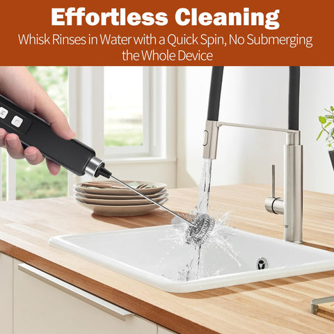Theresduet charging base stores whisks and keeps the kit tidy