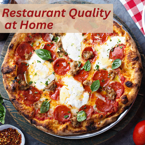 ThermiChef Pizza Steel laser-cut durability for long-lasting performance