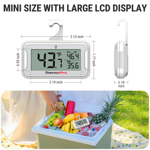 ThermoPro two-pack for monitoring multiple zones in a busy kitchen.