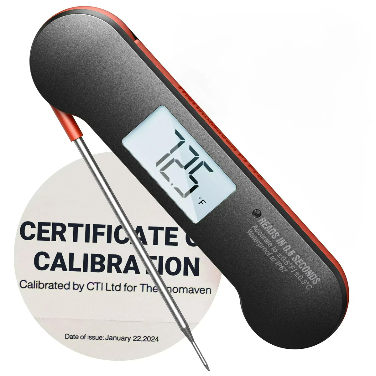 ThermoMaven F1 Pro quick-read display for juicy, evenly cooked meat