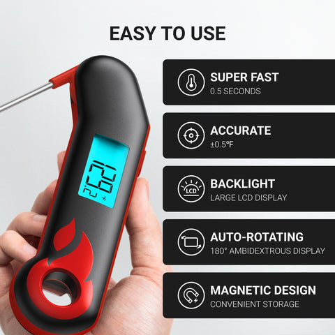 ThermoMaven NIST-certified accuracy for consistent doneness every time