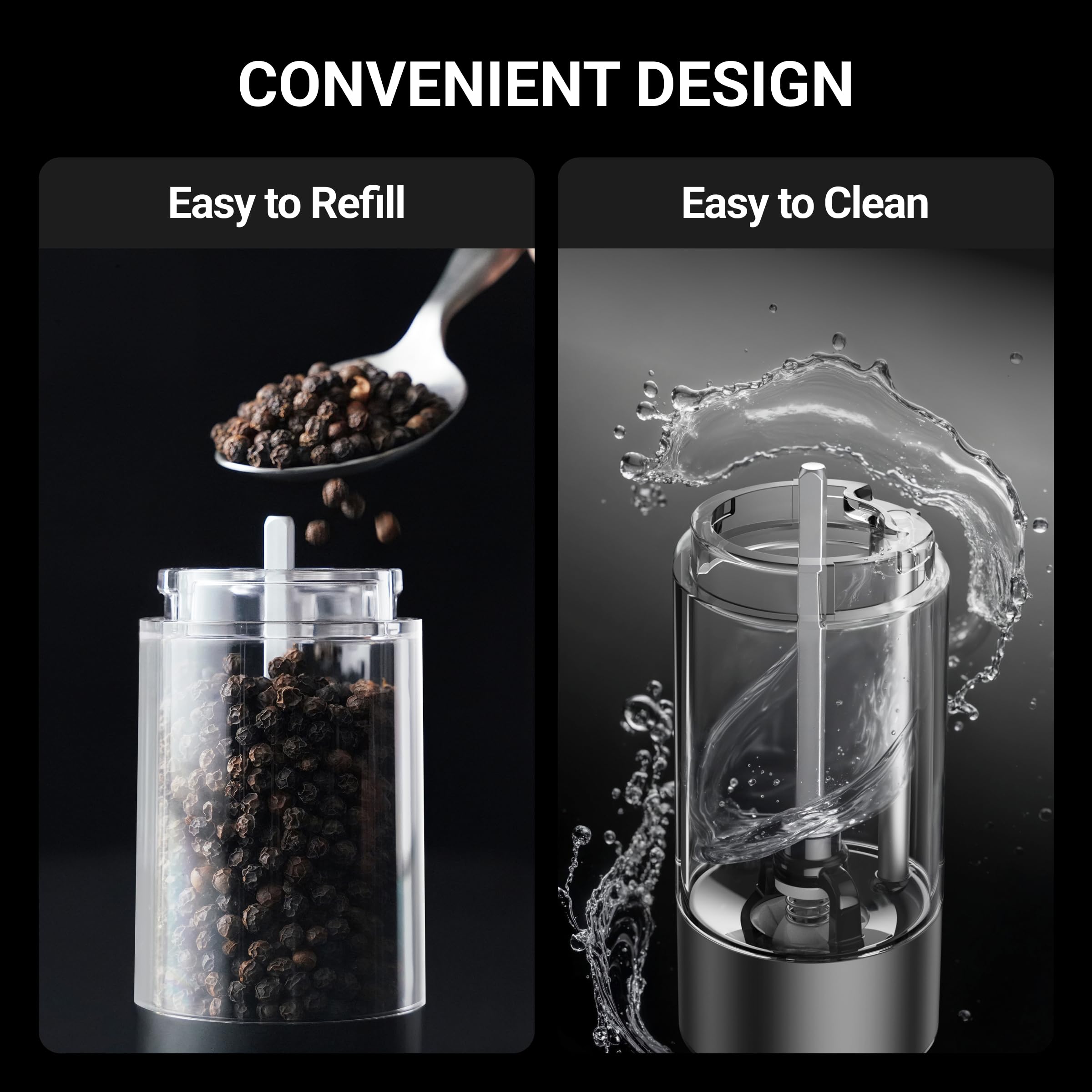 ThermoMaven washable parts and cleaning brush for easy maintenance.