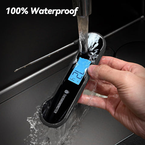 ThermoMonster NIST-certified precision offers dependable temperature readings.
