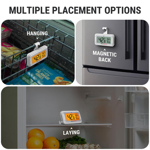 ThermoPro compact two-pack ideal for small fridges and portable use.