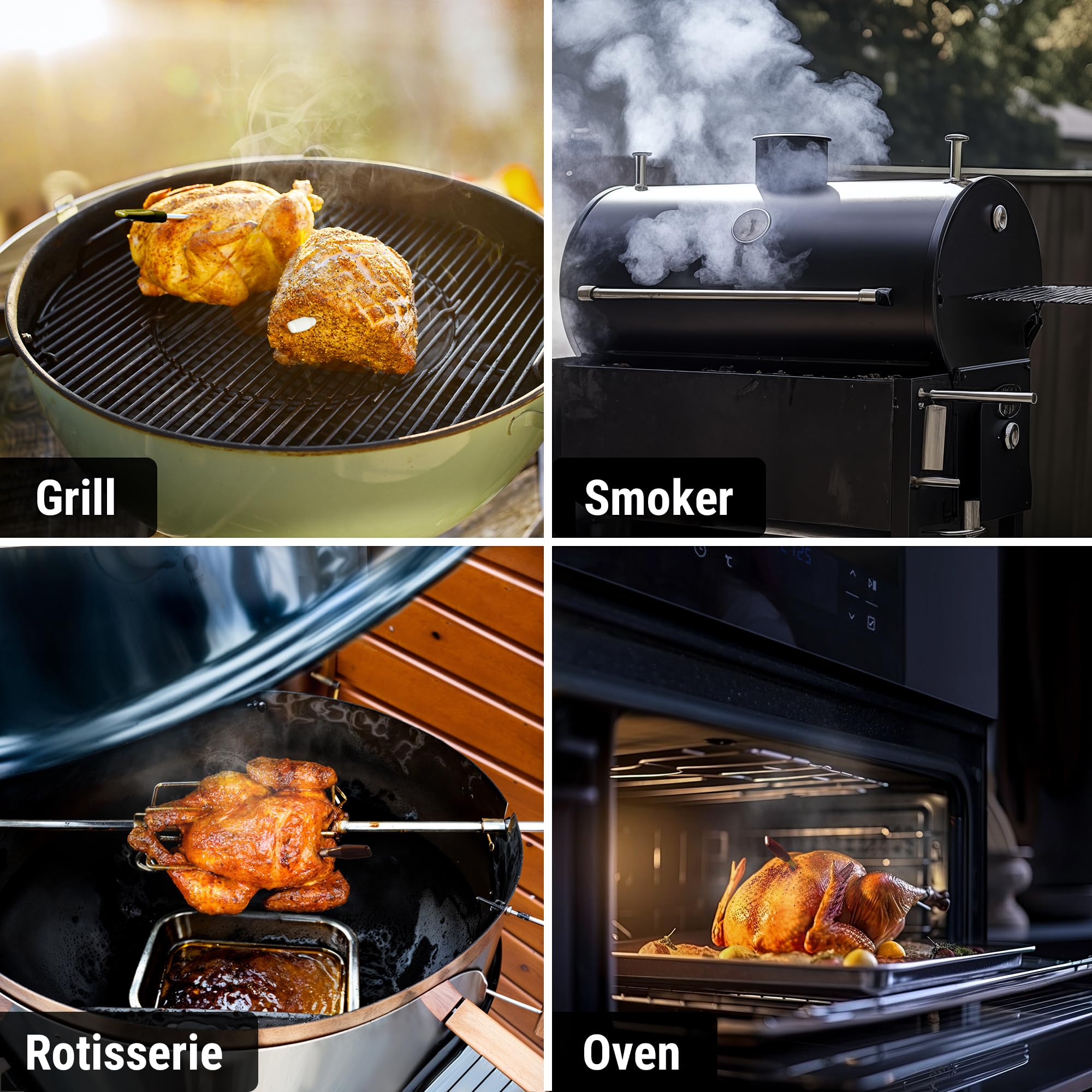 ThermoPro ideal for grill and smoker setups with stable wireless monitoring.