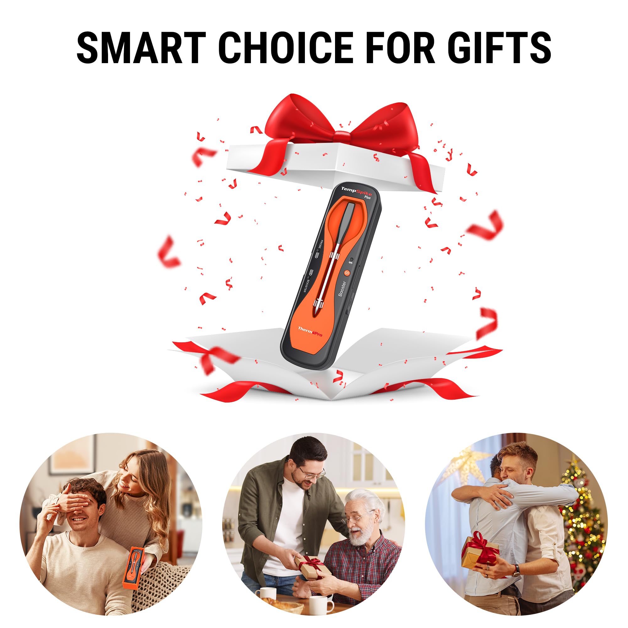 ThermoPro IP67 waterproof probe easy to clean under running water.