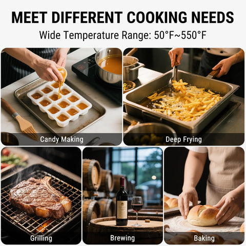 ThermoPro versatile tool for candy, brewing, yogurt, and cheese