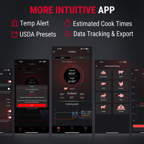 ThermoPro ready out-of-the-box pairing saves setup time.