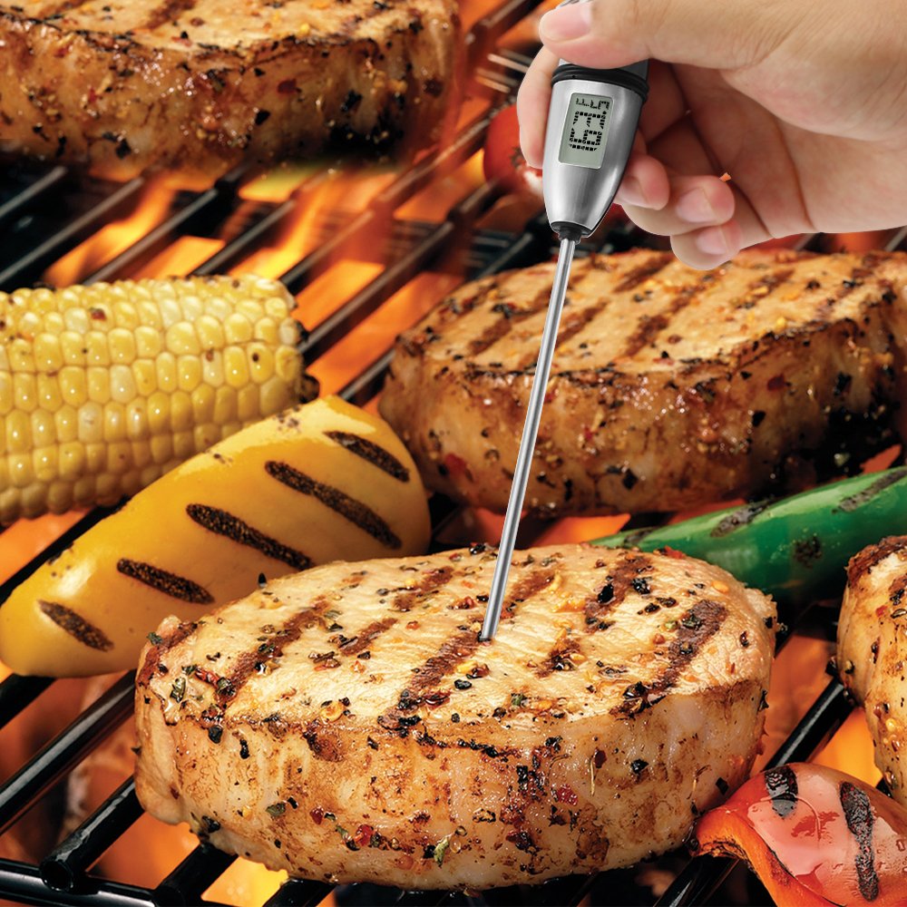 ThermoPro TP02S Celsius/Fahrenheit switch supports many recipes