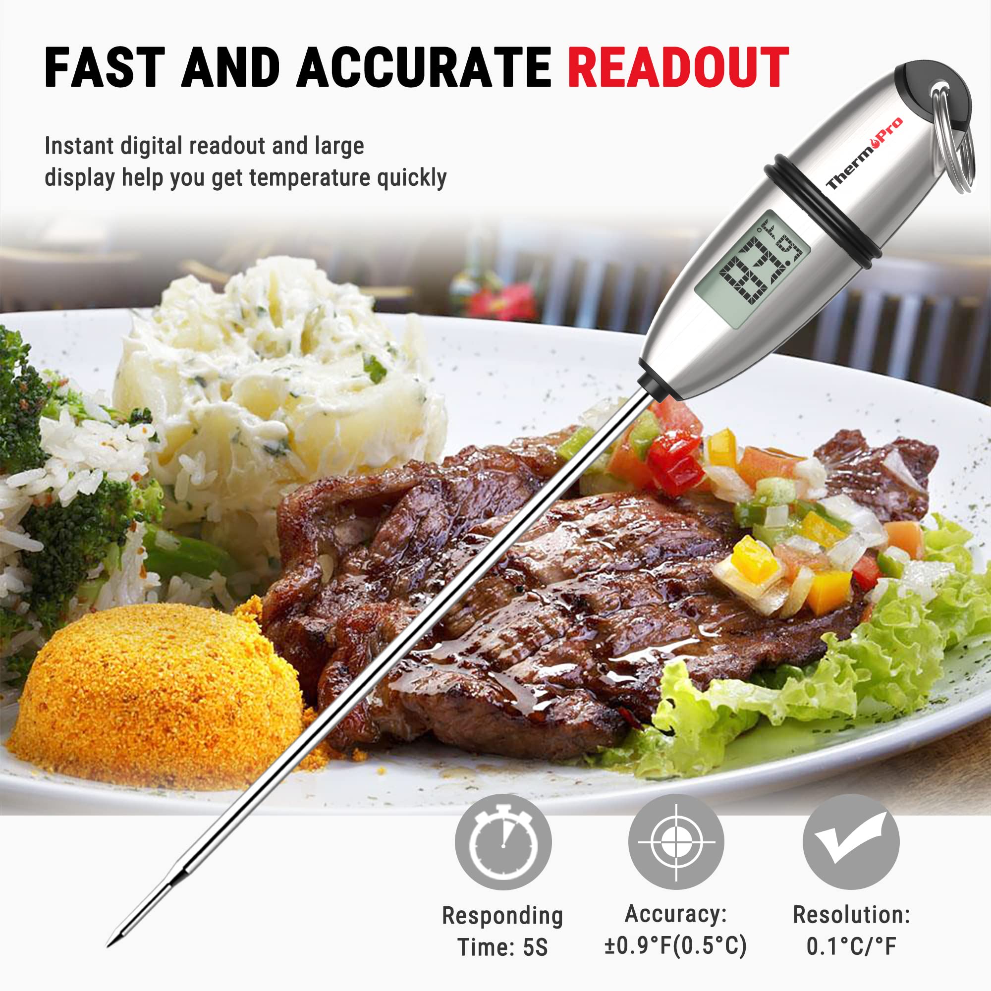 ThermoPro TP02S ideal for grilling and smoking outcomes