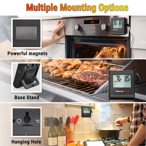 ThermoPro TP16 NSF-certified design using food-safe materials