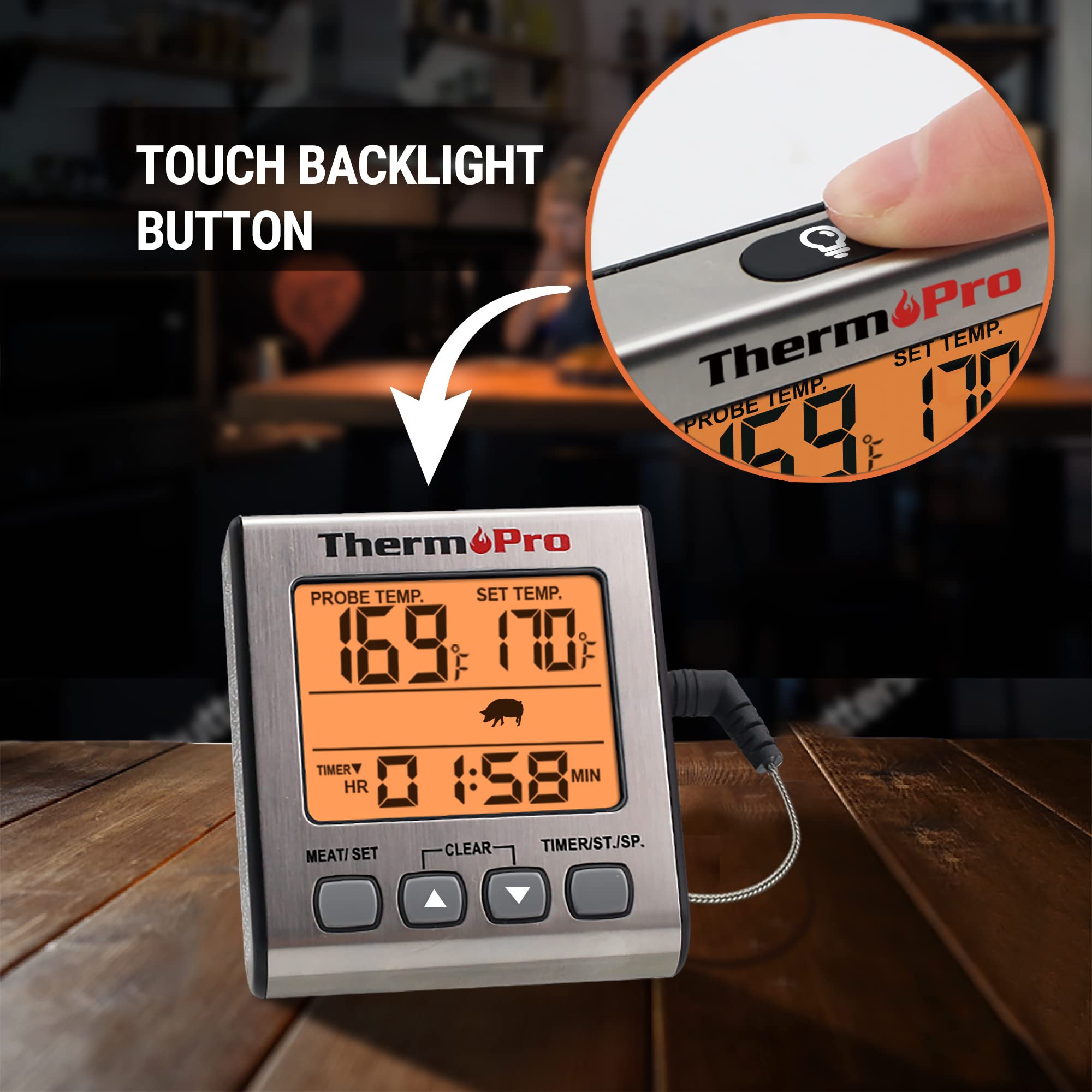 ThermoPro TP16S included accessories ensure ready-to-use precision out of the box.