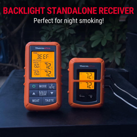 ThermoPro TP20 ideal for grilling and smoking sessions.