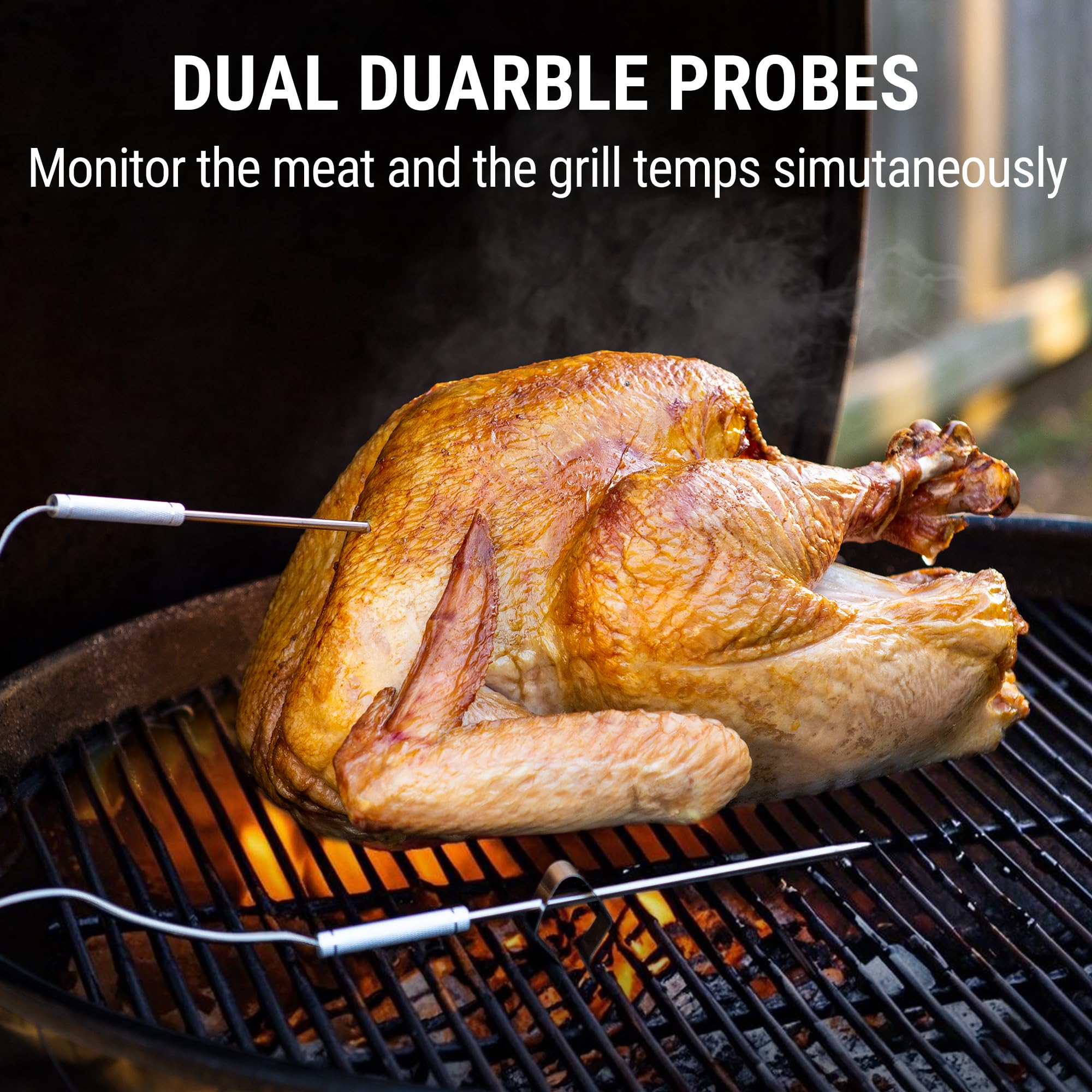 ThermoPro TP20 USDA presets guide meat temperatures for accuracy.