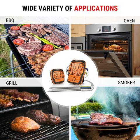 ThermoPro TP27 is ideal for grilling, smoking, and kitchen use.