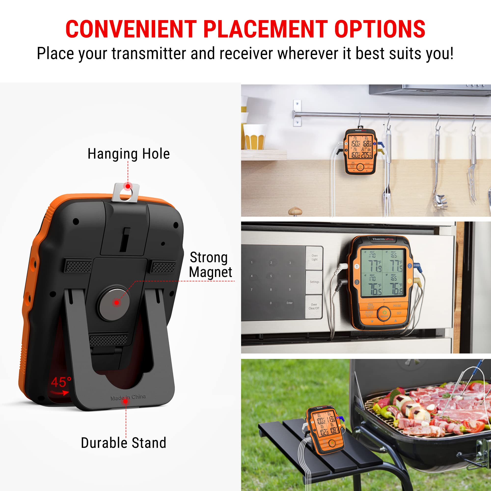 ThermoPro TP27 pre-synchronized setup saves time at first use.