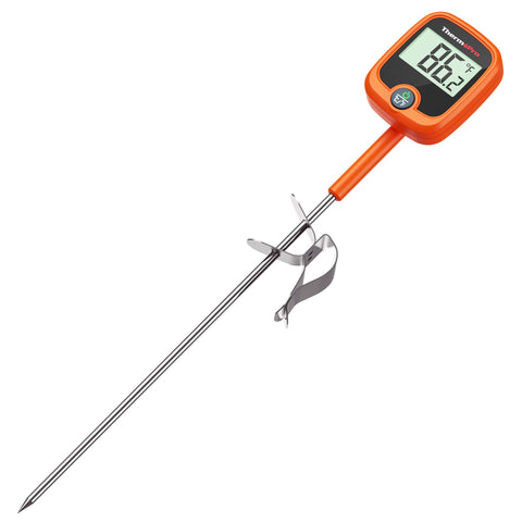 ThermoPro TP509 with a 10-inch probe for precise candy temperatures and safer cooking.