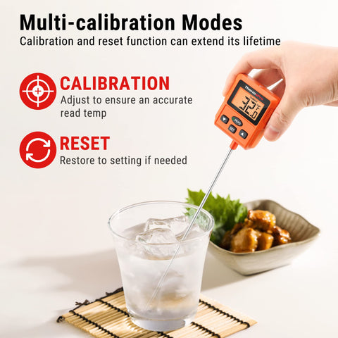 ThermoPro TP511 backlit anti-vapour display for easy readings