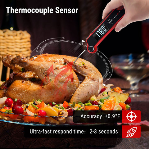 ThermoPro TP620 motion-sensing wake reduces idle battery usage
