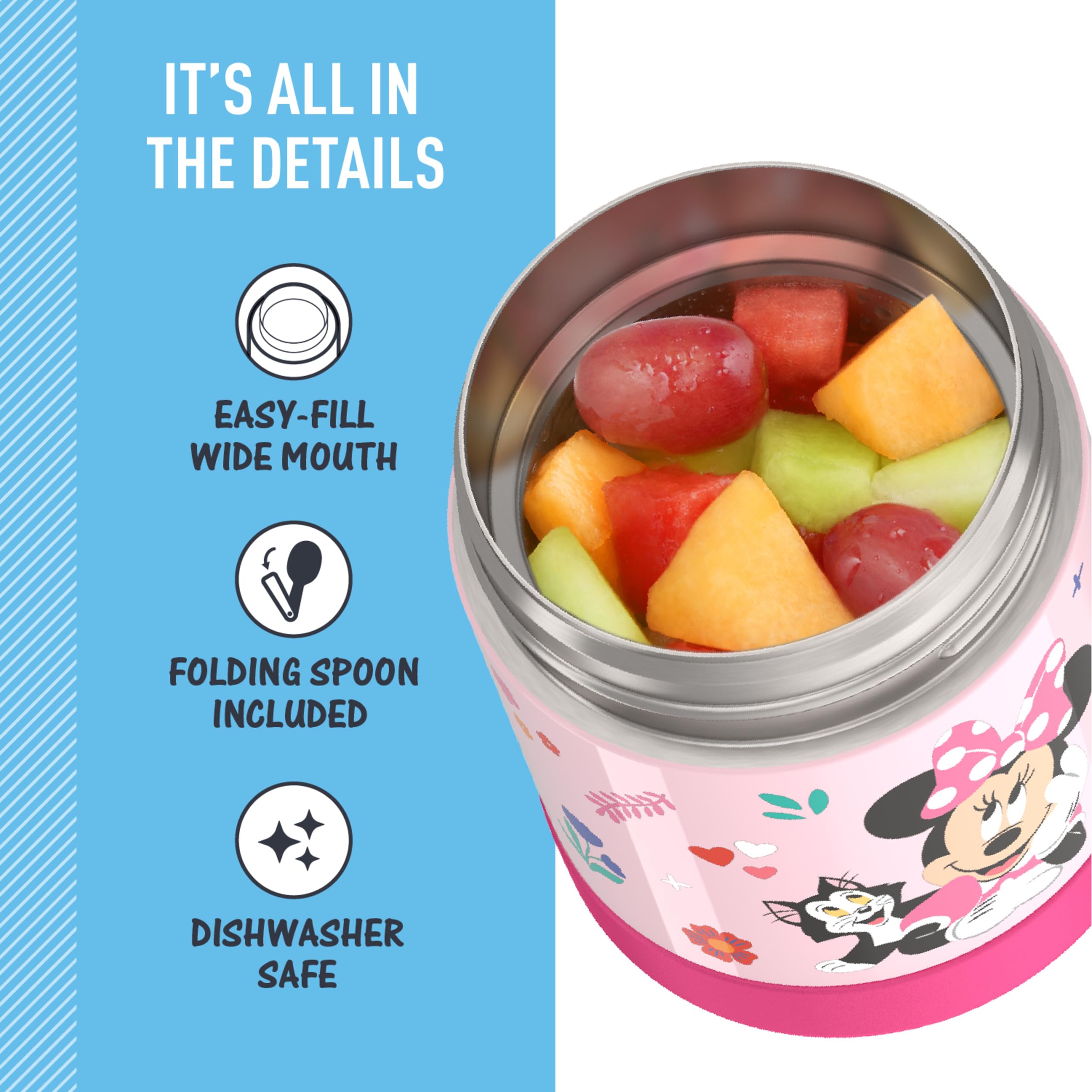 Thermos FUNtainer 10oz dishwasher-safe for quick cleanup after busy days
