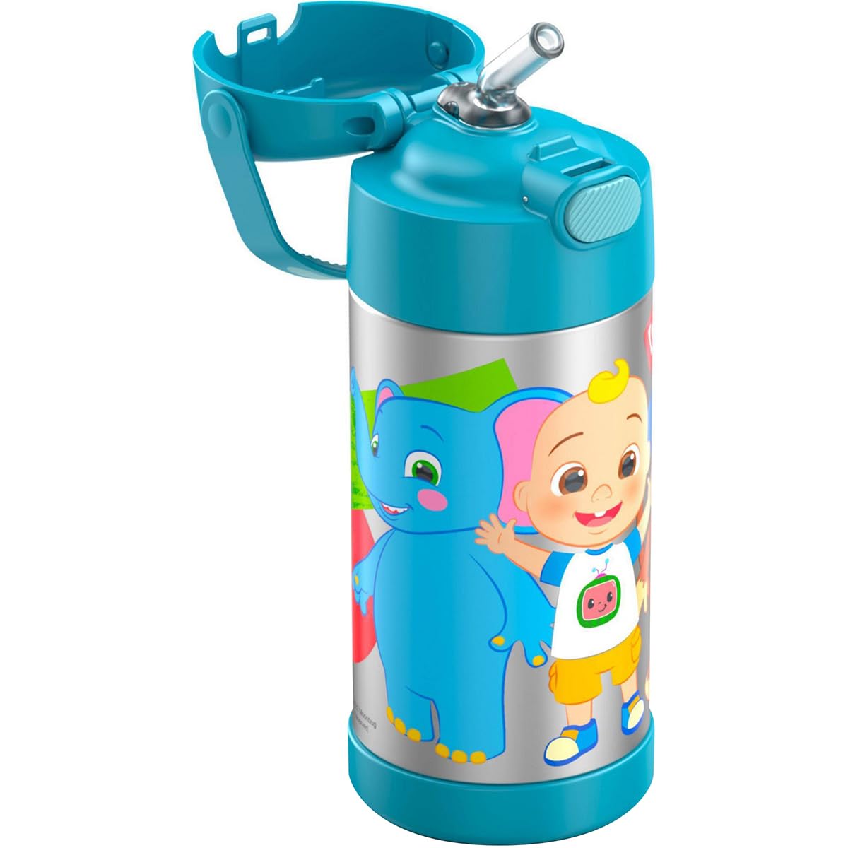 THERMOS FUNTainer 12oz soft-touch carry handle for easy transport