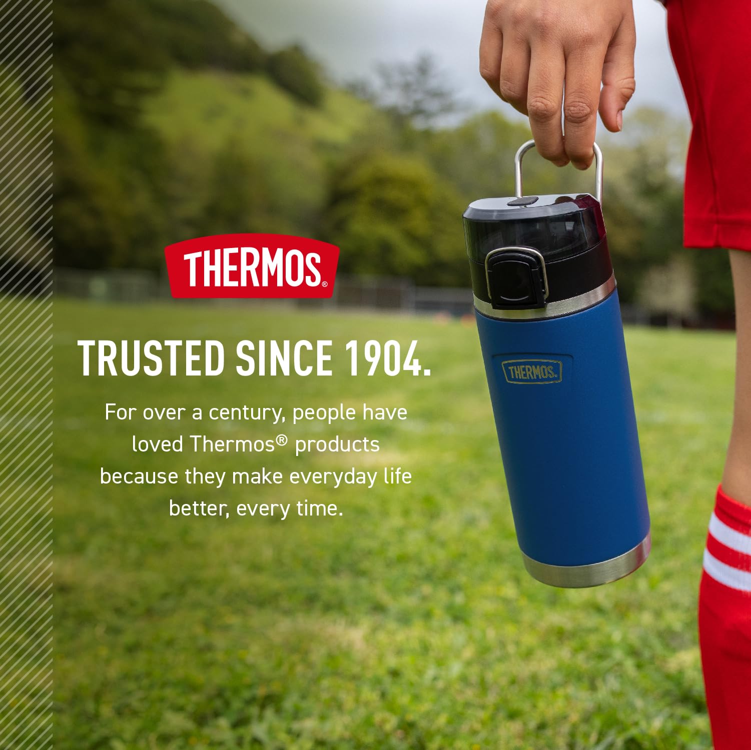 THERMOS ICON SERIES 18oz durable 18/8 stainless steel construction