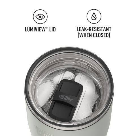 THERMOS ICON SERIES true-coat finish highlights premium, durable exterior for daily use.