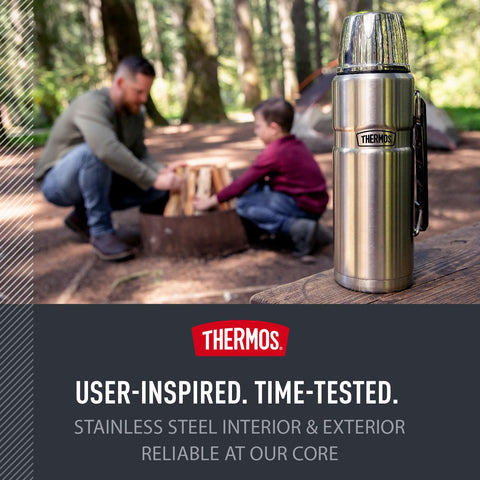 THERMOS 40 oz capacity supports group beverages during outings
