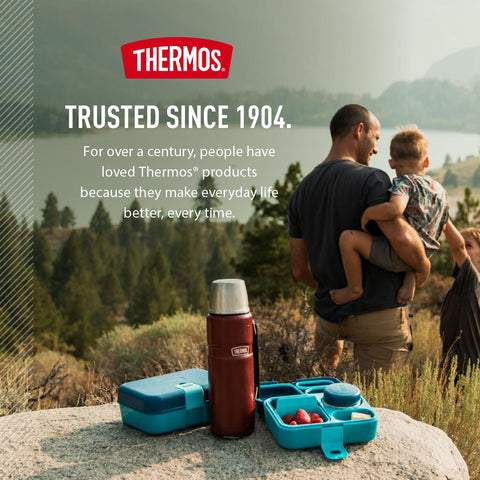 THERMOS dishwasher-safe top rack for easy cleaning