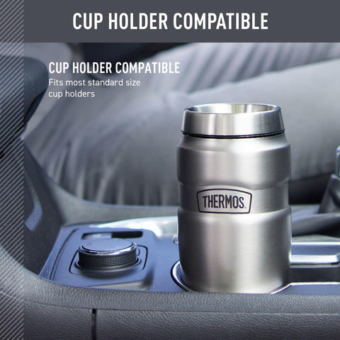 THERMOS leak-proof DrinkLock lid keeps beverages secure during travel