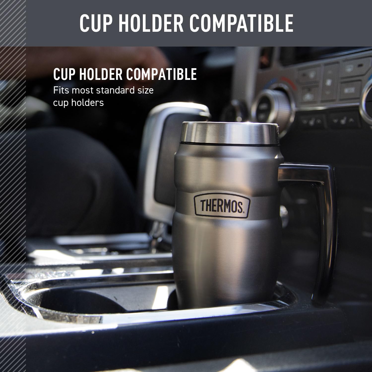 THERMOS tea hook feature supports tea bags for convenient on-the-go brewing