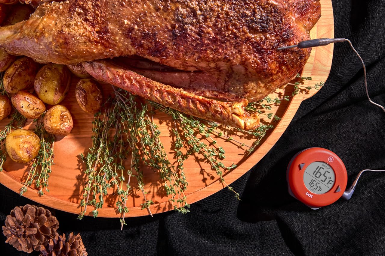 ThermoWorks DOT wide temperature range supports diverse cooking methods.
