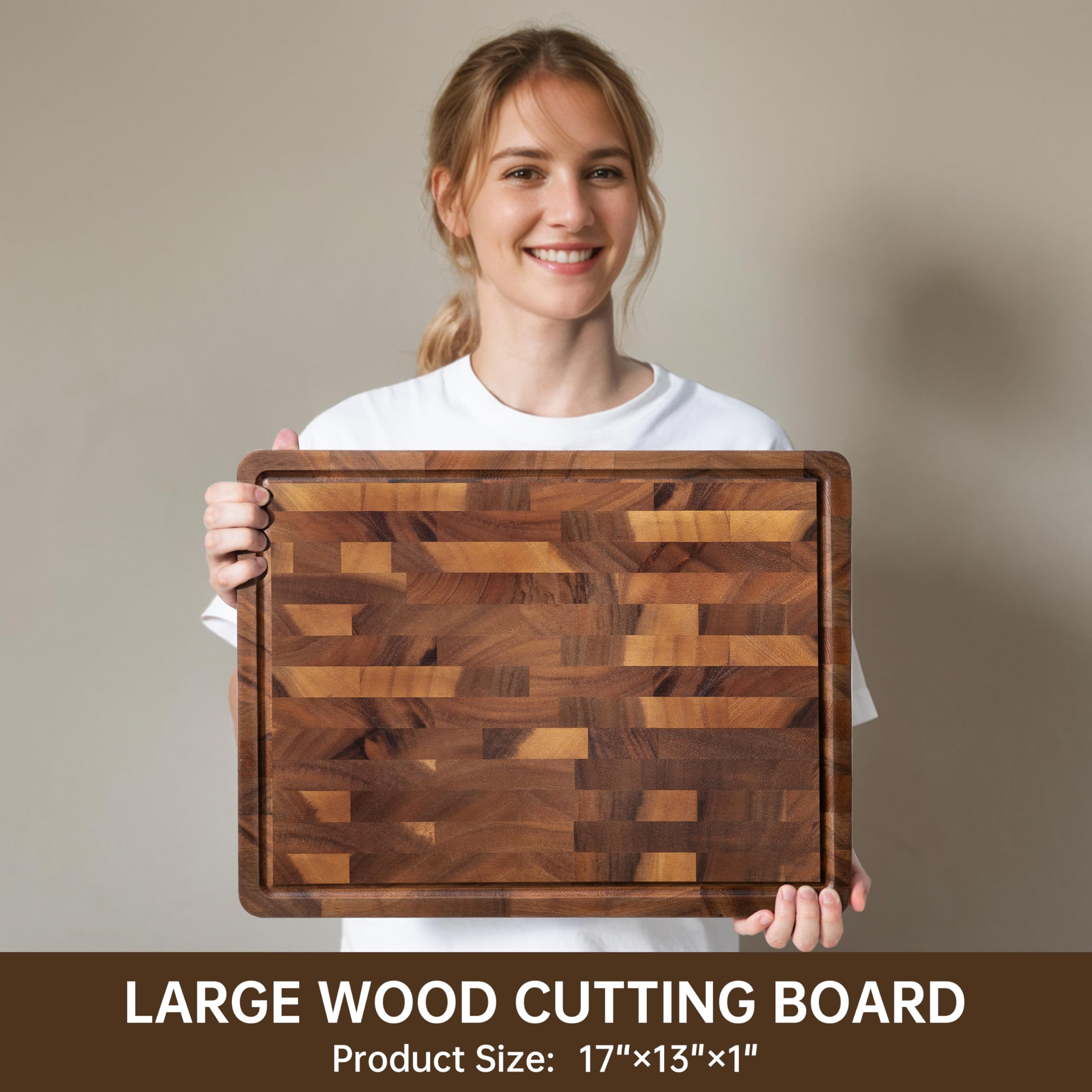 Thetchry beeswax-sealed walnut finish resists stains and enhances color