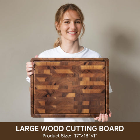 Thetchry beeswax-sealed walnut finish resists stains and enhances color
