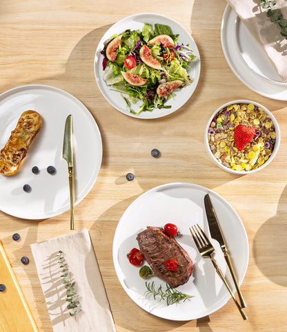 TheTerra 5.5-inch cereal bowl in smooth, durable porcelain.