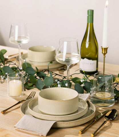 TheTerra dinnerware makes a thoughtful gift with calming tones.