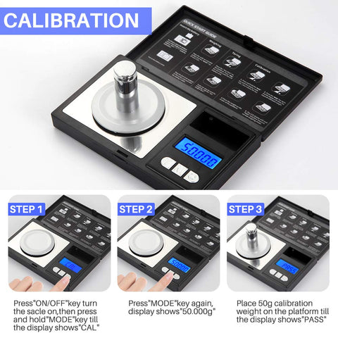 THINKSCALE compact size fits a pocket, ideal for on-the-go weighing.