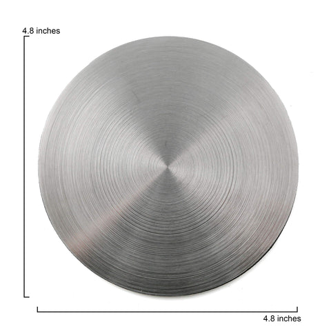 Thirstystone stainless steel coaster holder keeps coasters organized on desks or tables.