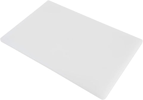 Thirteen Chefs plastic cutting board large counter-drawer usage demonstrates space-efficient organization.