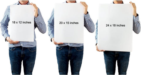 Thirteen Chefs plastic cutting board large knife action demonstrates versatile prep for vegetables.