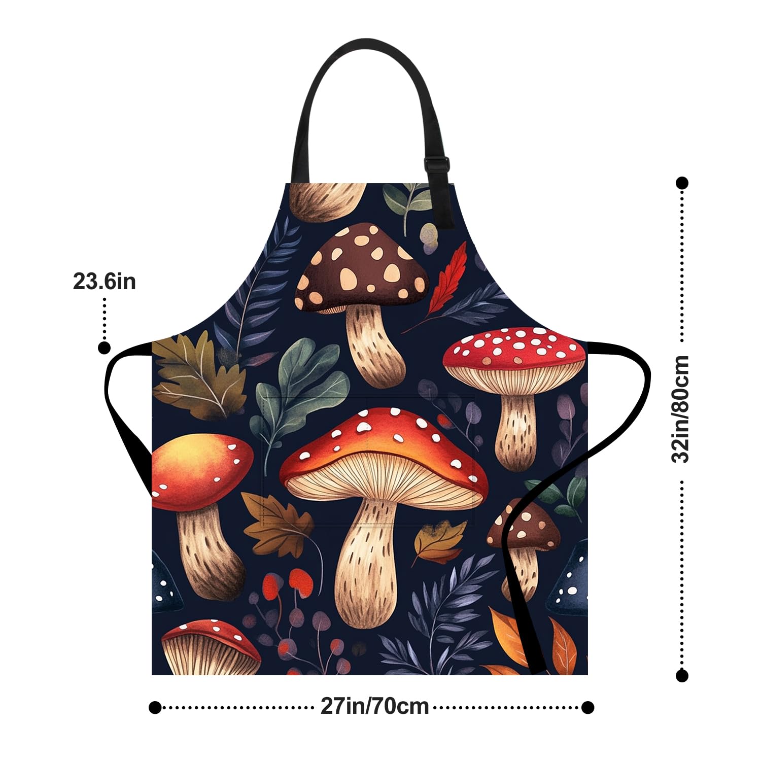 THISFIND waterproof oil-resistant apron fabric detail for messy tasks.